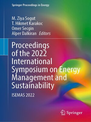 cover image of Proceedings of the 2022 International Symposium on Energy Management and Sustainability